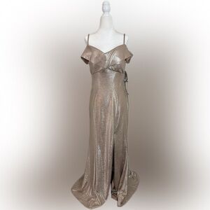 Nightway 22143 Long Formal Sequin Evening Dress XL